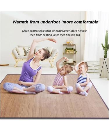 Warm Floor Mat | Modern Heated Carpet & Foot Warmer for Home & Office - Electrically Heated Area Rug - Buy Online on GoSupps.com