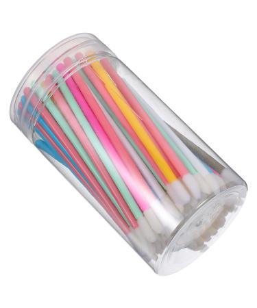 100pcs Bucket Lip Brush Lip Gloss Brush Makeup Lip Brush Makeup Accessories Makeup Supplies Lip Gloss Applicator Makeup Beauty Tools Makeup Brush Lipstick Gloss Wands Makeup Tool 10x5.3cm Colorful
