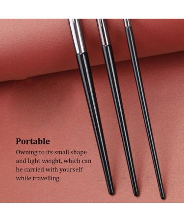dijiusidy Eyebrow Brush Wool Fiber Easily Grip Space Saving Dual Ended Tinting Application Eyeshadow Mini Eyeliner Eyelash Tools Single End - Buy Online on GoSupps.com