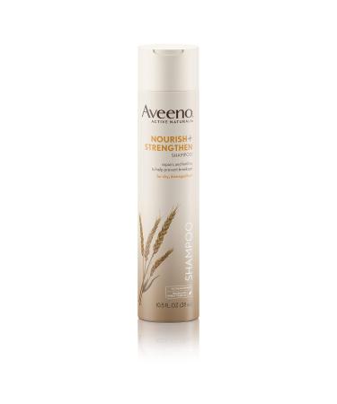 Aveeno Shampoo Nourish + Strengthen 10.5 Ounce (310ml)