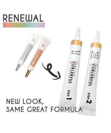 Amber Lash Curlerful - Eyelash Lift & Brow Lamination Tube Set | Professional Lash & Brow Perm 20ml Each - Buy Online on GoSupps.com