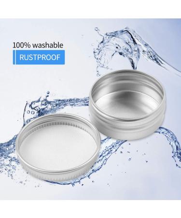 Aluminum Tins - Sopito 24 Pack 15ml Empty Round Tins for Lip Balm Cosmetics Mini Candles & Crafts - Buy Online on GoSupps.com