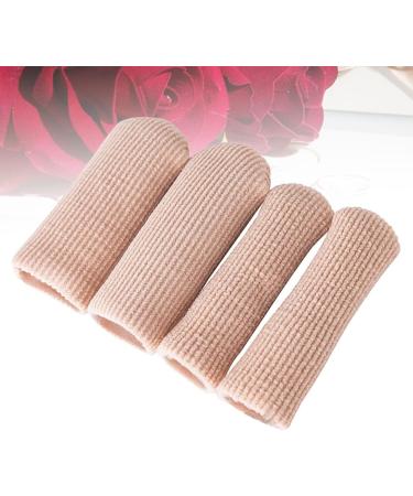 4pcs Nylon Toe Protectors Set - Hammer Toe & Finger Sleeve for Pain Relief and Protection | Healeved Toe Covers - Buy Online on GoSupps.com