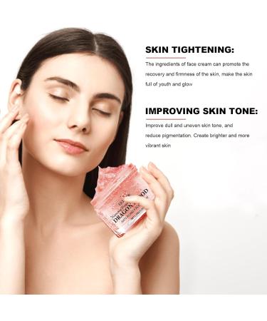  SKZKK Dragon Blood Set of 6 firming and moisturizing anti-aging face creams with hyaluronic acid to eliminate fine lines even skin tone natural ingredients for everyone - Buy Online on GoSupps.com