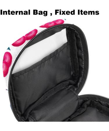 Seamless Women's Binding Bags with Cherry Pattern | Large Menstrual Cup Pocket & Zipper | Ideal for Period Inserts & Tampons - Buy Online on GoSupps.com