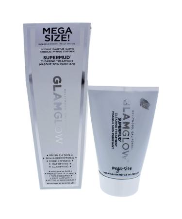 Glamglow Treatment for Women  Supermud Clearing  3.5 Fl Oz 3.5 Fl Oz (Pack of 1) Supermud Clearing - Buy Online on GoSupps.com