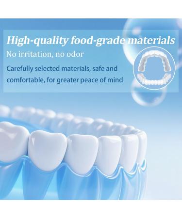 2 Pairs Temporary Smile Support Adjustable for All Genders Nature and Comfortable Regain Confidence Smile(White) - Buy Online on GoSupps.com