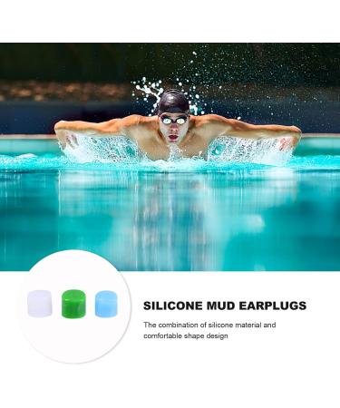 Buy 24 Pairs Silicone Earplugs - Noise Canceling Comfortable Washable Swimming Earplugs - Best Sound Insulation - Buy Online on GoSupps.com