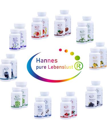 Hannes Pure Lebenslust Garcinia Cambogia - 60 Capsules 1 Month Supply No Artificial Additives - Buy Worldwide! - Buy Online on GoSupps.com