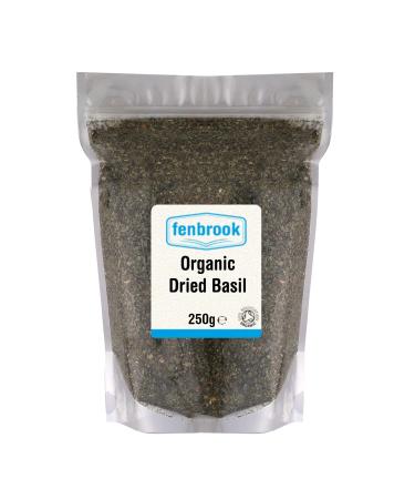 Organic Dried Basil 250g | Certified Organic by Fenbrook Organic