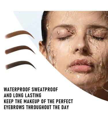 Reusable Eyebrow Stamp Stencil Kit - Gray/Black Eye Brow Stamping Set - Buy Online on GoSupps.com