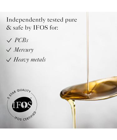 Bare Biology Life & Soul Pure Omega 3 Liquid - Super-Strength - Sustainably Sourced Fish - 150ml - Buy Online on GoSupps.com