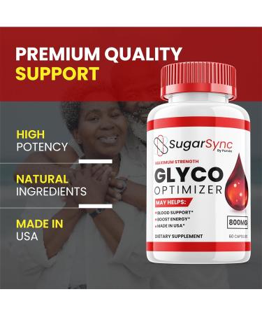 (3 Pack) Sugar Sync Glyco Optimizer Sugarsync Glyco Optimizer Sugar Sync Cleanse Glyco Extra Strength Formula Sugar Synce Overall Wellness Support Reviews Sugarsync Maximum Strength (180 Capsules) - Buy Online on GoSupps.com