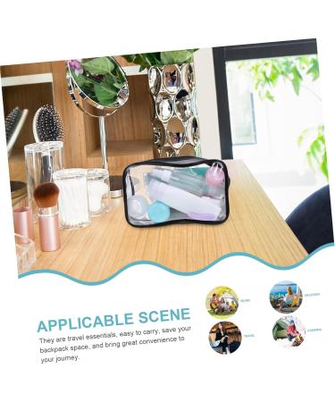 POPETPOP 2 Sets Travel Bottle Fine Mist Atomizers Face Cream Jars Professional Travel Jar Travel Accessories Toiletries Silicone Travel Containers Storage Bottle Silica Gel Major - Buy Online on GoSupps.com