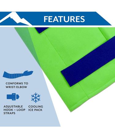 Polar Ice Wrist/Elbow Wrap - Reusable Cold Therapy Pack - Buy Online on GoSupps.com