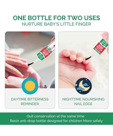 Kids Nail Biting Treatment - Anti-Biting Thumb Sucking Stop - Natural & Safe Nail Care - Buy Online on GoSupps.com