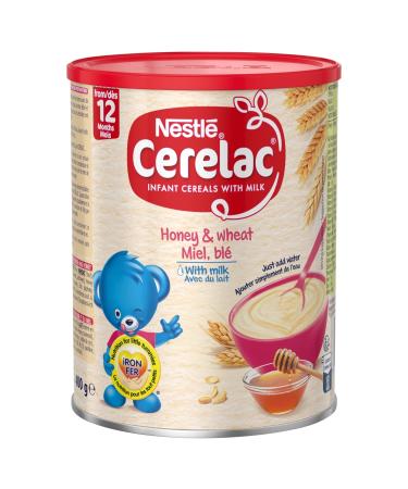 Nestl Cerelac Milk Creepy porridge with honey-the worldwide No. 1 of the baby porridge from the 12th month 1 Pack (1 x 400g) neutral 400 g (1 Pack)