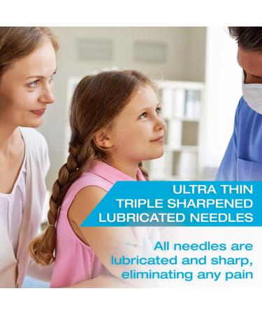 Tilcare Ultra-Fine Insulin Syringes 29G 1cc 1/2 inch - 100 Pack | Latex-Free & Sterile Diabetic Syringes - Individually Blister Packed - Buy Online on GoSupps.com