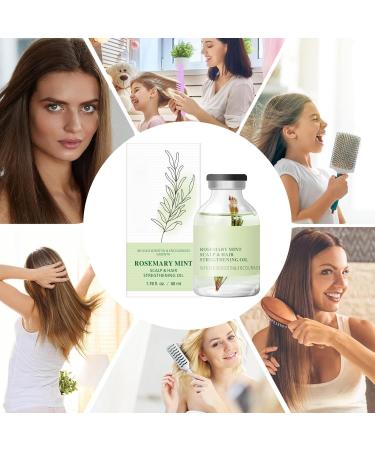  G n rique Hair Growth Oil With Rosemary | 50ml Nourishing Scalp Oil For Hair Strengthening | All-Purpose Hair Care Oil For Women And Men | Refreshing Formula For Natural Hair Growth - Buy Online on GoSupps.com