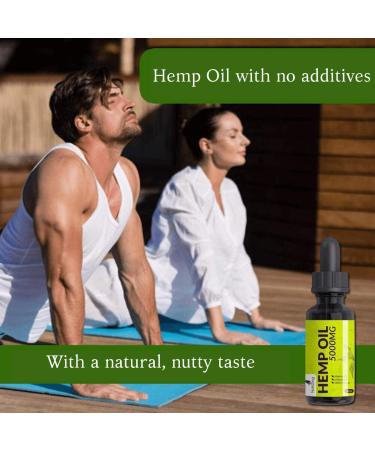NutriZing Hemp Seed Oil Drops - 100% Pure & Vegan - Made in UK - 30ml Bottle - Buy Online on GoSupps.com