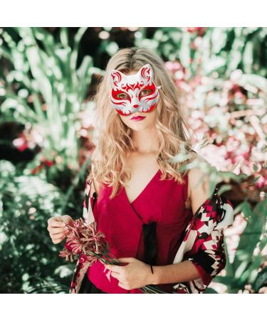 Pretyzoom 9-Piece DIY Cat Masks - Unpainted Animal Masks for Costume Props & Masquerade | International Shipping - Buy Online on GoSupps.com