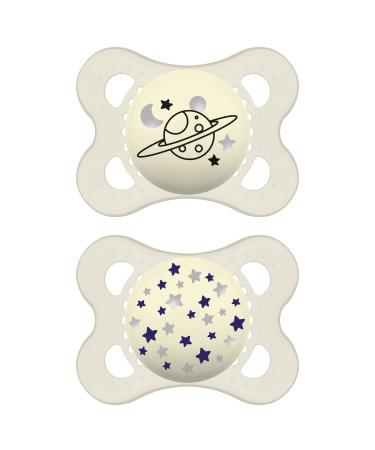 Mam Chupete Night Silic +0M 2U Neutro