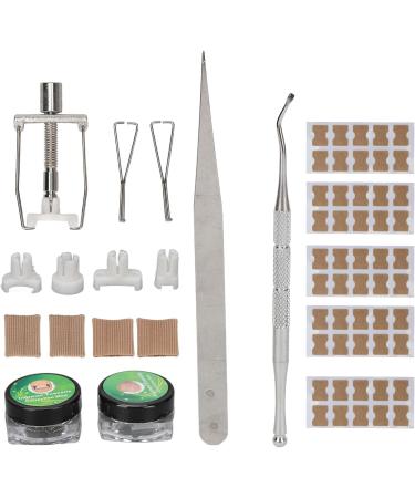 Ingrown Toenail Treatment Kit with 12 Toenail Braces Stainless Steel Corrector for Curved Ingrown Toenails - Buy Online on GoSupps.com