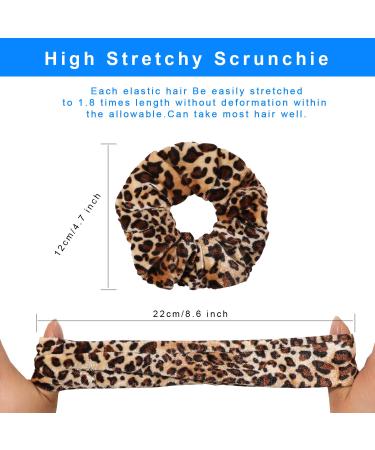 Velvet Hair Pocket Scrunchies with Hidden Zipper - 4 Mixed Pack | Elastic Hair Accessories for Women and Girls - Buy Online on GoSupps.com