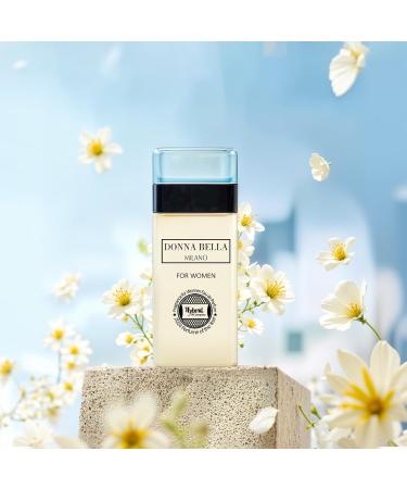 Hybrid & Company Women Donna Bella Milano Light Blue Eau De Parfum Natural Spray Vaporisateur 3.4 Fl Oz Donna Bella Milano Light Blue 3.4 Fl Oz (Pack of 1) - Buy Online on GoSupps.com