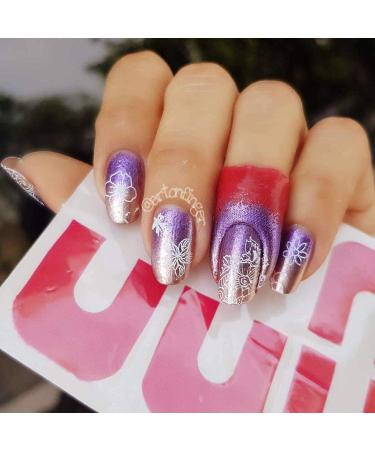 BEAUTYBIGBANG Plastic Nail Polish Protector - 100 Piece Disposable Nail Art Sticker Tape - Buy Online on GoSupps.com