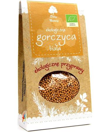 Dary Natury MOUTARDE (BLANCHE) ORGANIC 90 g - GIFTS OF NATURE