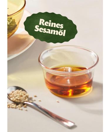 Bibligo Cold-Pressed Sesame Oil - 500ml | Premium Roasted Sesame Seed Oil for Salads Pasta & Fried Rice - International Shipping Available - Buy Online on GoSupps.com