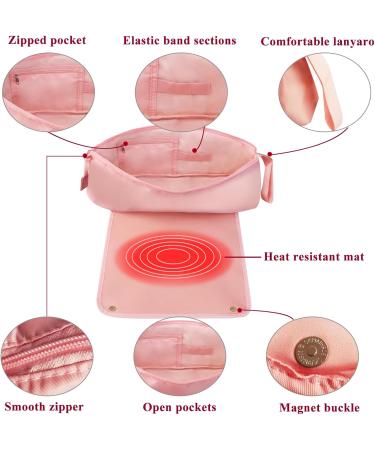 Hair Tools Travel Bag | Heat Resistant Mat & Neoprene Organizer for Irons | Essential Travel Accessories - Buy Online on GoSupps.com