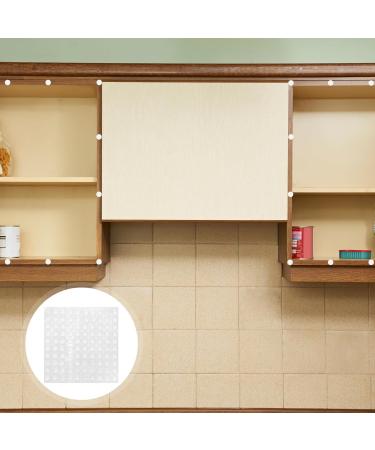 Gatuida 100pcs Clear Adhesive Bumper Pads Round Self Adhesive Sound Dampening Transparent Rubber Feet Pads for Cabinet Doors Drawers Glass Tops Picture Frames Cutting Boards 10x4mm - Buy Online on GoSupps.com