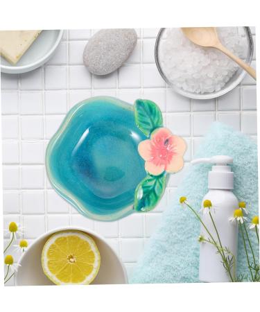 Solustre 3PK Aromatherapy Bowl Tealight Diffuser - Japanese Ceramic Essential Oil Shells | Blue 8.5x8cm - Perfect for Home & Spa - Buy Online on GoSupps.com