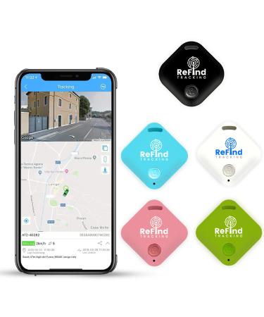 ReFind Smart Tracker. Mini GPS Tag Live Tracking on Free App Bluetooth 5.0. Key Finder Tracker For Luggage Item Finder Dog & Cat Tracker. Compact AIR I TAG For iPhone Android Samsung (Black) - Buy Online on GoSupps.com