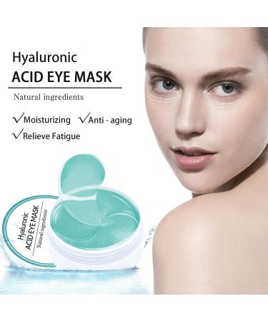 Hydrating Under Eye Patches with Hyaluronic Acid and Collagen - Reduce Dark Circles, Puffiness, and Wrinkles - 30 Pairs - Buy Online on GoSupps.com