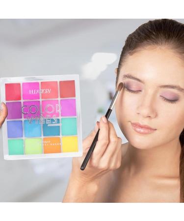 16 Colors Eyeshadow Makeup - Non-Irritating High Pigmented Eye Shades with 16 Colors | Eye Makeup Accessories for Home Working Shopping Traveling Gathering Dating Buogint - Buy Online on GoSupps.com