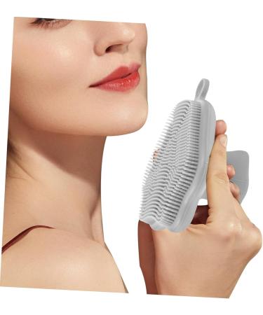 DRESSOOS Face Brush Face Scrubber Brush Shower Body Scrubber Shower Brush for Body Women Facial Brush Exfoliating Brush Face Exfoliator Brush Bath Brush Man Clean Silica Gel Silicone Brush - Buy Online on GoSupps.com