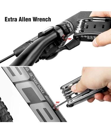 ENGWE 15-in-1 Electric Bike Tool Set | Portable Multi-Functional Bicycle Kit for Mountain Bike Repair | Black E-Bike Tool for Emergency Maintenance - Buy Online on GoSupps.com