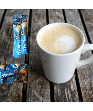 2 in 1 Instant Coffee Gift Box | Coffee Lovers Gifts Set Hamper - Gift for Coffee Lover - 8 Instant Coffee Sachets Border Lotus Biscuits | Lindt Chocolate for All Occasion - Buy Online on GoSupps.com