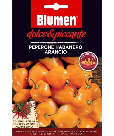 Portal Cool Vegetable Immagine Packet - Dolce e piccante - Peperoncino - Habanero Arancione