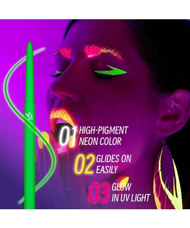 Colorful Eyeliner Set | Neon Glow Eyeliner | Vibrant Colored Eyeliners | Long-lasting Waterproof Eyeliner Set for Makeup Festivals and Everyday Use - Buy Online on GoSupps.com