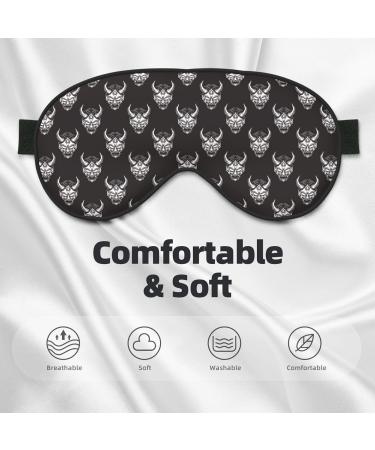 Vintage Devil Mask Sleep Mask | Adjustable Double-Sided Eye Cover | Soft Sleeping Eye Mask | Perfect Shading & Eye Edema Reduction | International Shipping Available - Buy Online on GoSupps.com
