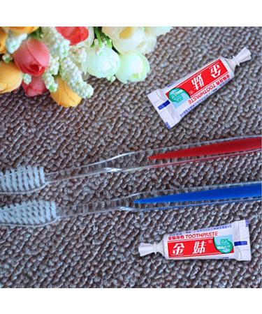 50 Pack Disposable Toothbrushes - Individually Wrapped for Hotels Camping & Travel | Sanitary Convenient Eco-Friendly - Buy Online on GoSupps.com