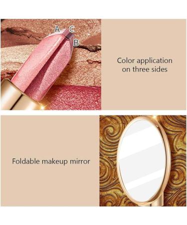 PAZRSASX Luxury Two-Tone Eyeshadow Stick Luxury Lightweight Two-Tone Eyeshadow Stick Two-Tone Eyeshadow Gradient Two-Tone Eyeshadow Stick - Buy Online on GoSupps.com