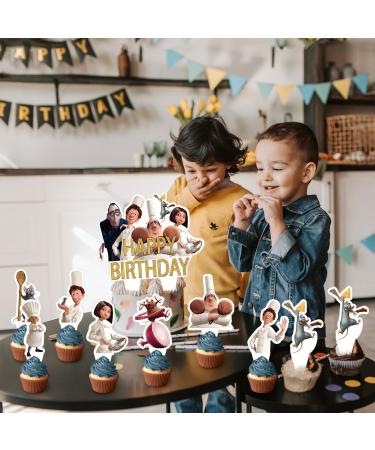 37 Pieces Cartoon Ratatouille Cake Topper Ratatouille Movie Themed Party Supplies Cupcakes Kids BirthdayDecorations Cute Cartoon Ratatouille Cake Decorations for Cartoon Dog Party Supplies Decor - Buy Online on GoSupps.com