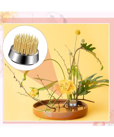 48-Piece Mini Round Flower Frogs for Arrangements - Floral Frog Pins for Small Vase Decor - 23mm Diameter Ikebana Supplies - Buy Online on GoSupps.com