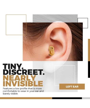 MEDca Premium (CIC) Black Left Ear - Hearing Aid for Clear Sound - Buy Online on GoSupps.com