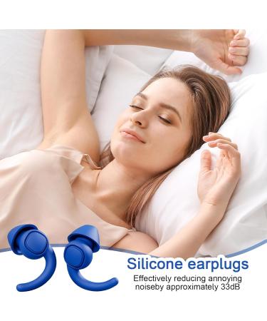 Ear Plugs for Sleeping Noise Cancelling - Noise Cancelling Ear Plugs for Sleeping Portable Calm Ear Plugs for Family Friends Colleagues Besreey Dark Blue - Buy Online on GoSupps.com